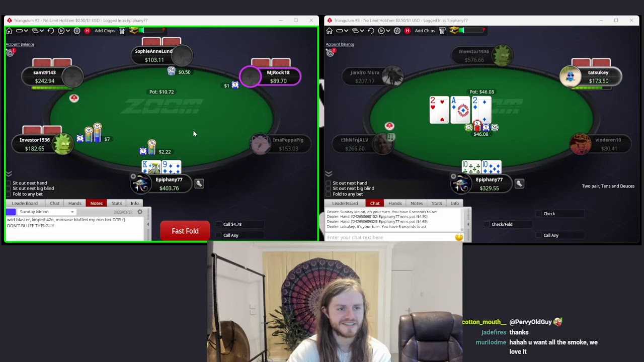 Crushing Midstake Cash Games - Play and Explain
