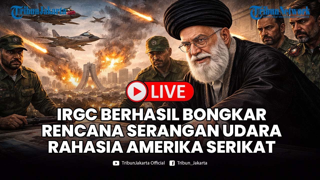 🔴LIVE: HANTAM BALIK AMERIKA! IRGC Siapkan Jebakan Usai Tahu Target Utama Serangan Udara AS!