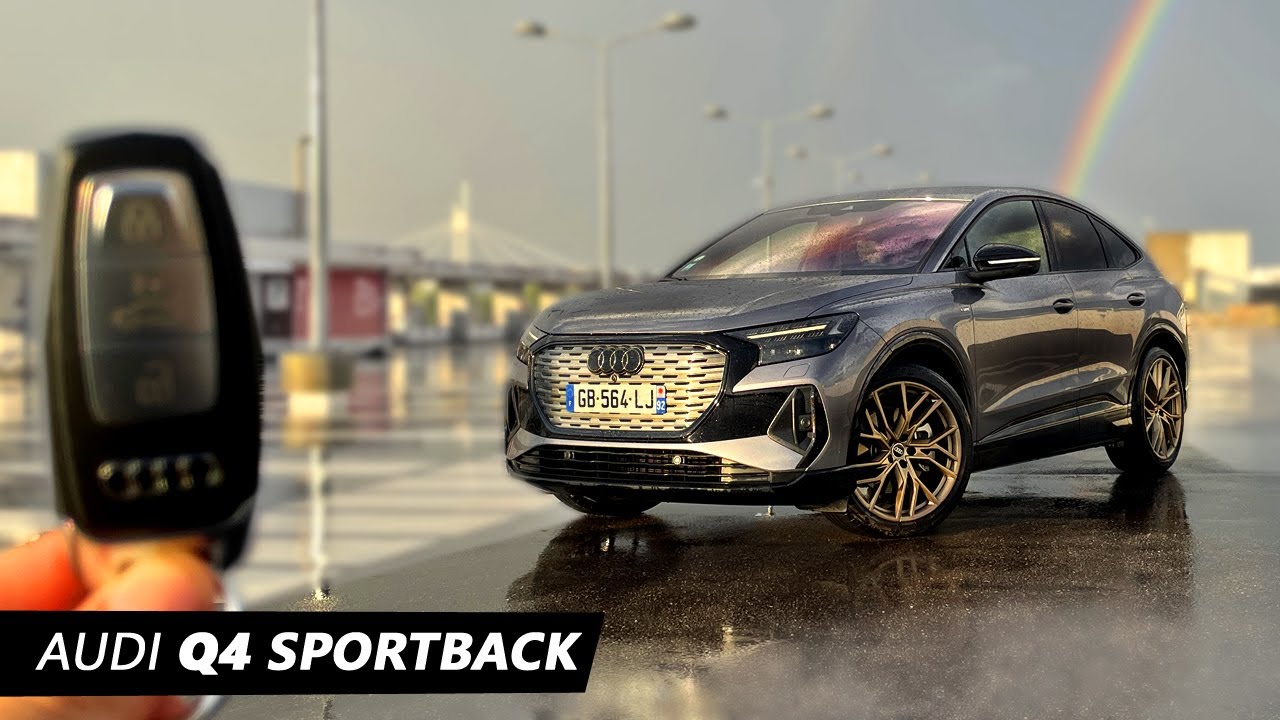 Essai Audi Q4 Sportback e-tron - un SUV électrique sérieux !
