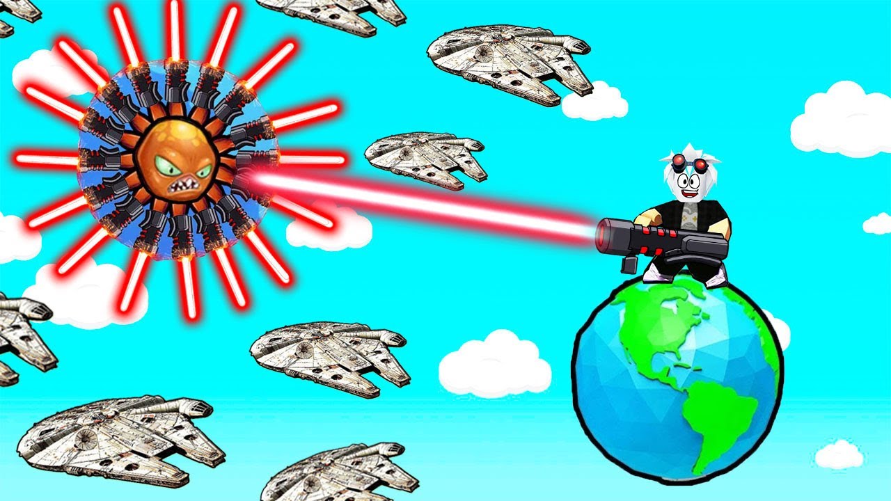 СПАС ПЛАНЕТУ ОТ 1,000,000 ПРИШЕЛЬЦЕВ! УБИВАЮ ВСЕХ ЗА 1 КЛИК! ROBLOX Airplane Attack Simulator
