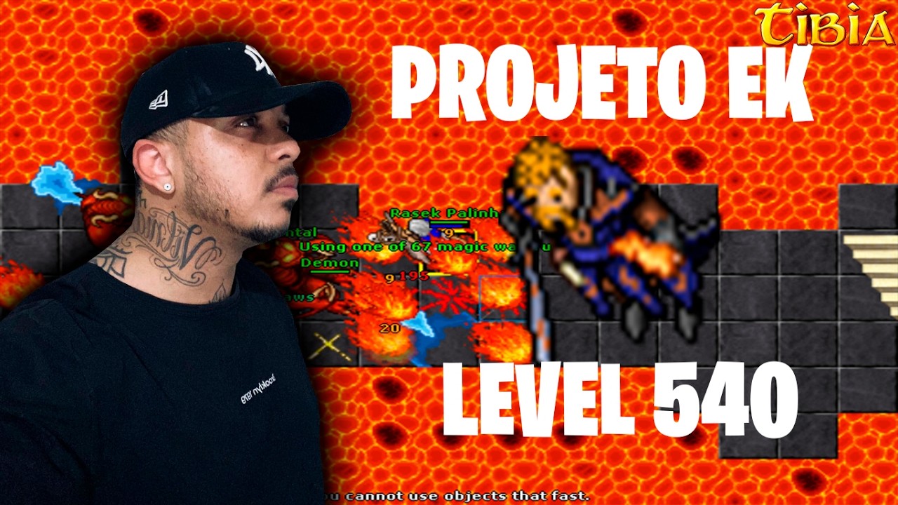 Projeto do EK 540  / Tibia Global  !service  -  - #tibiaglobal   #tibia