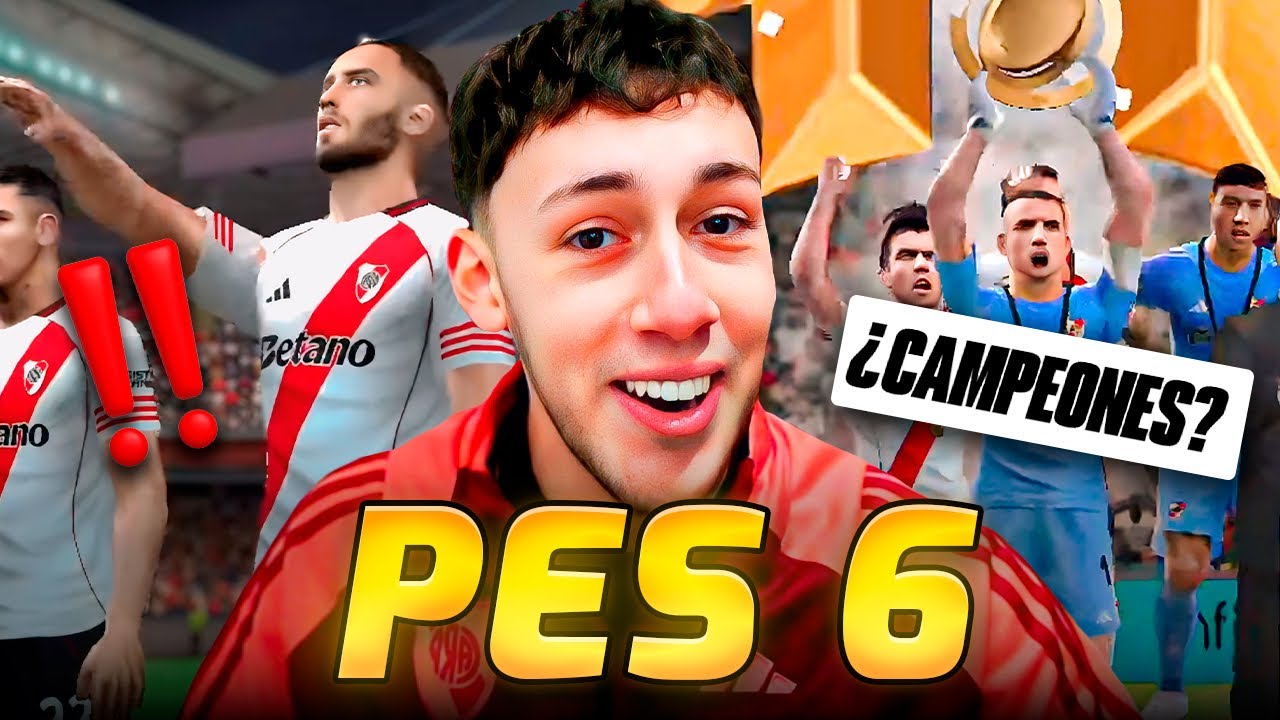 JUGANDO AL PES 6 CON RIVER ¿GANAMOS EL MUNDIAL DE CLUBES?