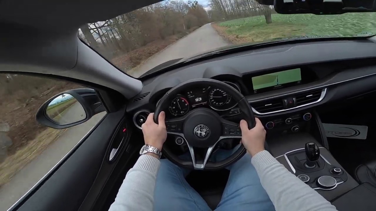 ALFA ROMEO STELVIO 2.2 DIESEL POV Test Drive