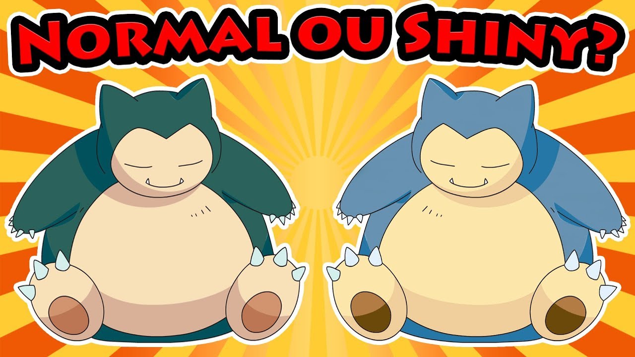 POKÉMON SHINY QUE NÃO MUDAM DE COR!!