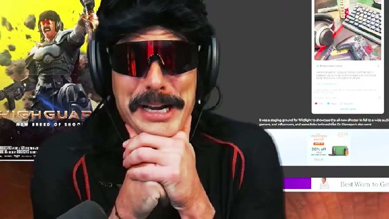 DrDisrespect полностью развалился из-за ложных заявлений о предварительном показе мероприятия Hig...