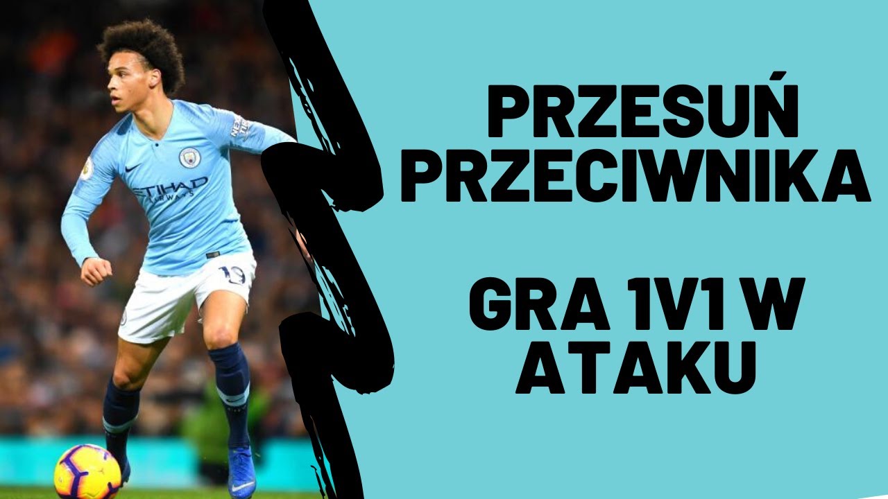 DRYBLING jako PRZESUWANIE PRZECIWNIKA ✅ - Gra 1v1 w atakowaniu