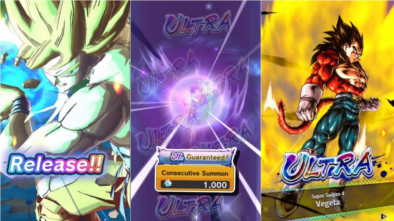 1000% Ultra SS4 Vegeta Guaranteed Summon Trick | Summon Trick | Dragon Ball Legends 