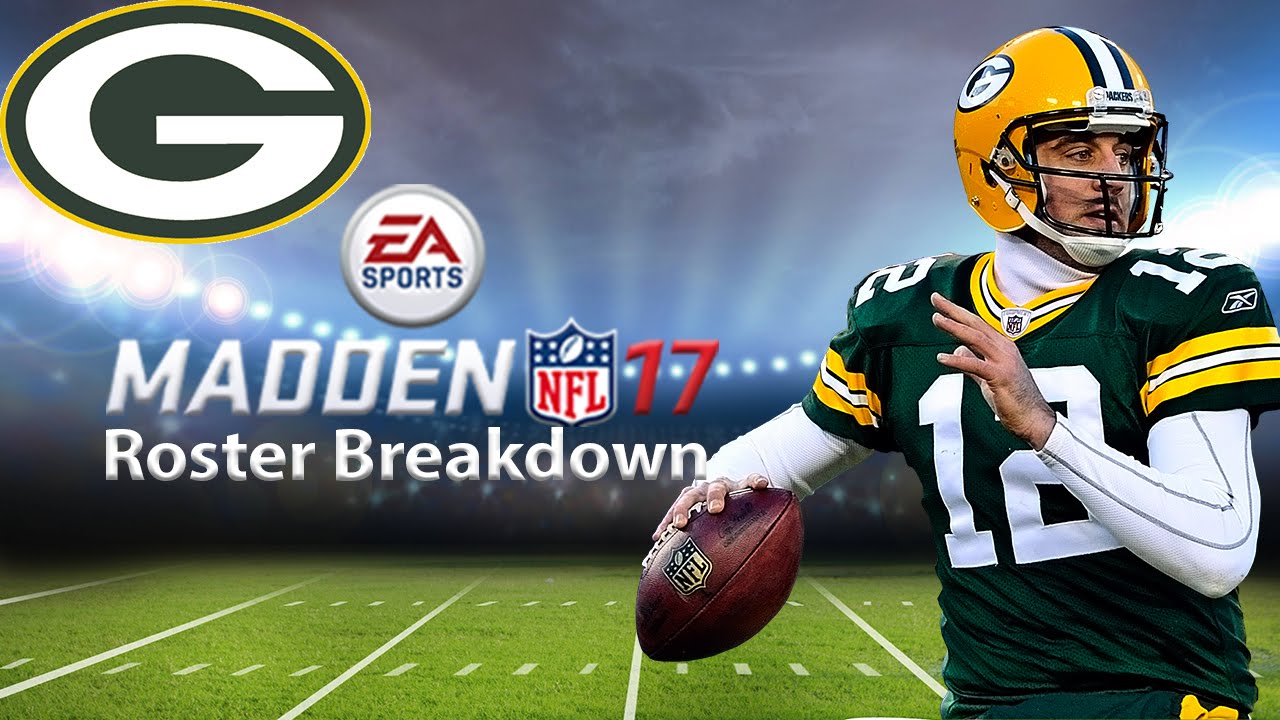 Madden 17 Official Ratings- Green Bay Packers