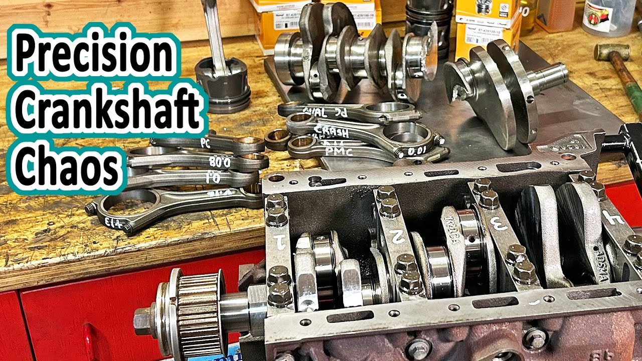 Precision DIY: Crankshaft Installation SDV6 / 306DT / Ford / Land Rover / Jaguar S6 - EP 07