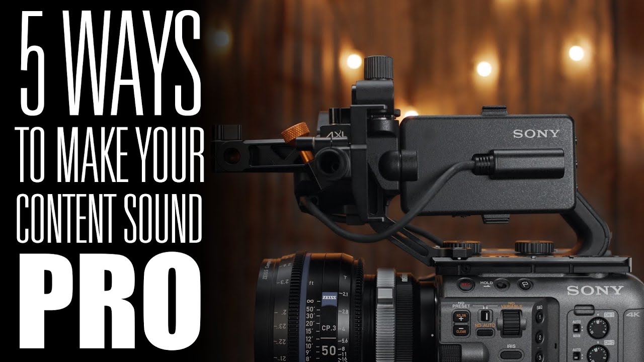 5 Ways to Make Your Content Look Pro…Using Sound
