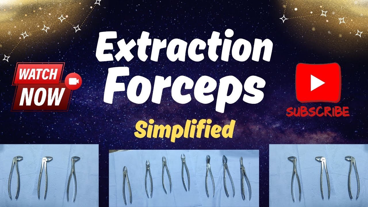 Extraction forceps simplified 