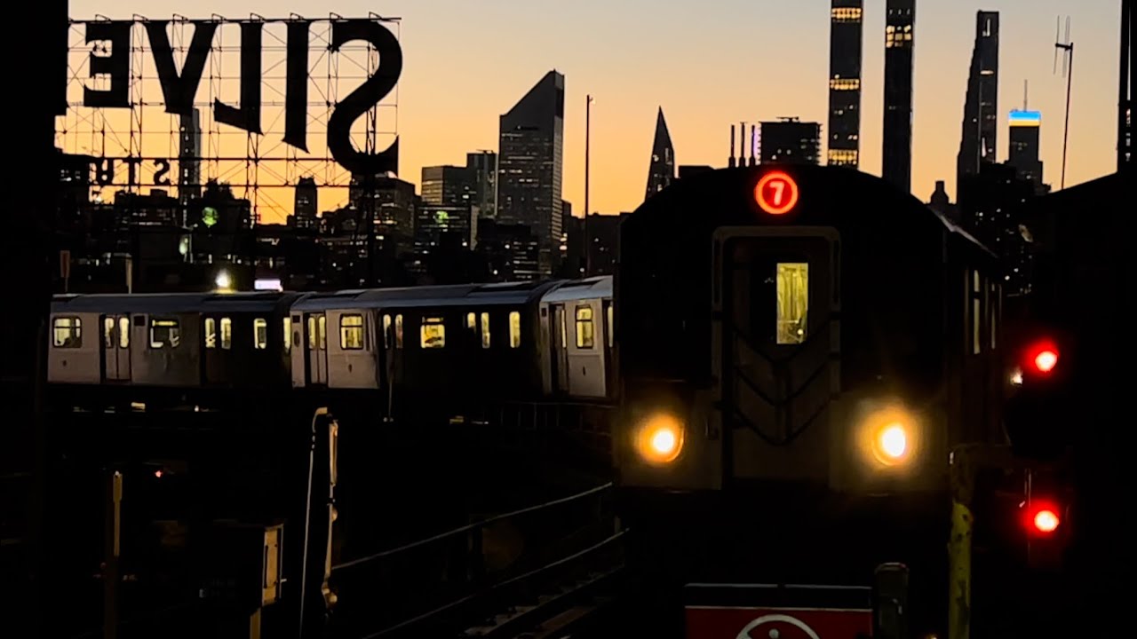 IRT/BMT Subway: (7) (N) (W) Trains @ Queensboro Plaza (R46, R68, R68A, R188)