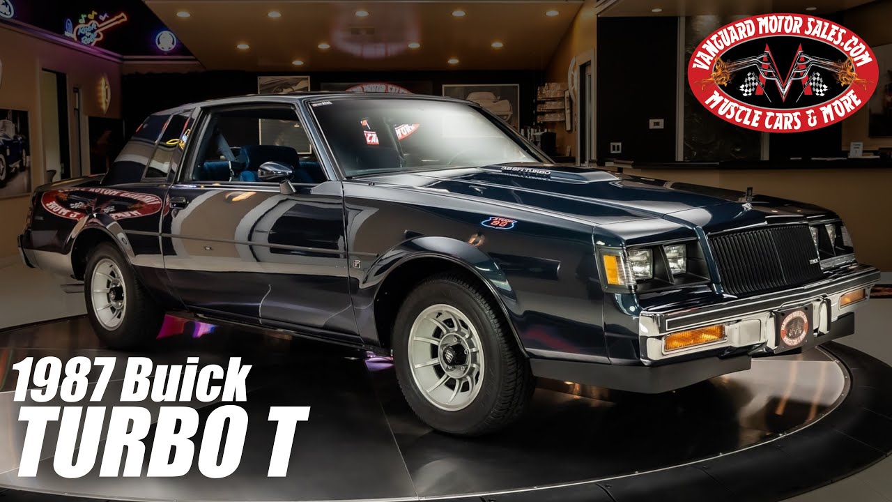 1987 Buick Regal Turbo T For Sale Vanguard Motor Sales #2589