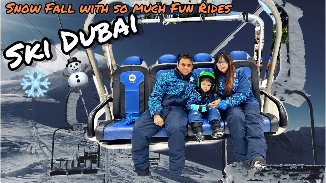 Ski Dubai| A largest Indoor Snow park| All Rides | Full information | Tickets
