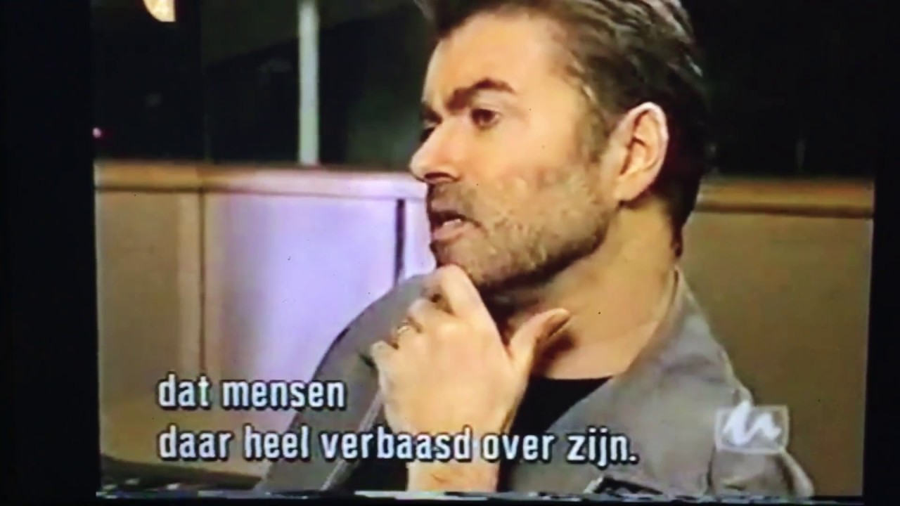 Interview George Michael on dutch tv