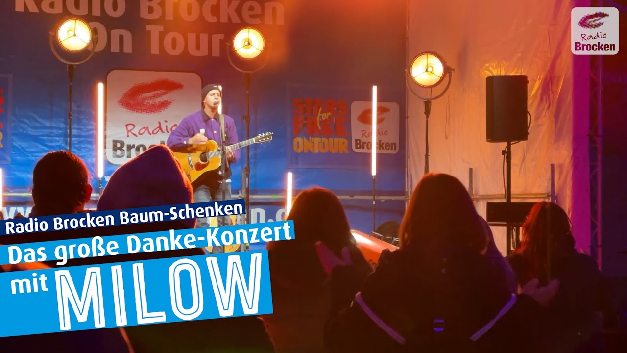 Radio Brocken Stars for Free mit Milow
