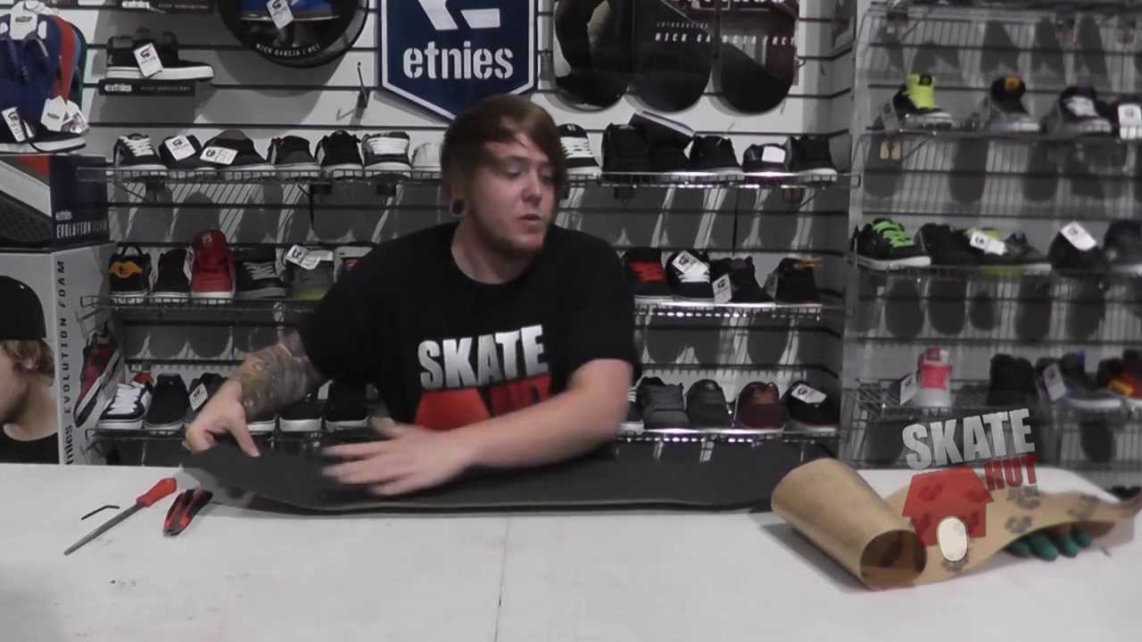 How To Grip a Skateboard Deck