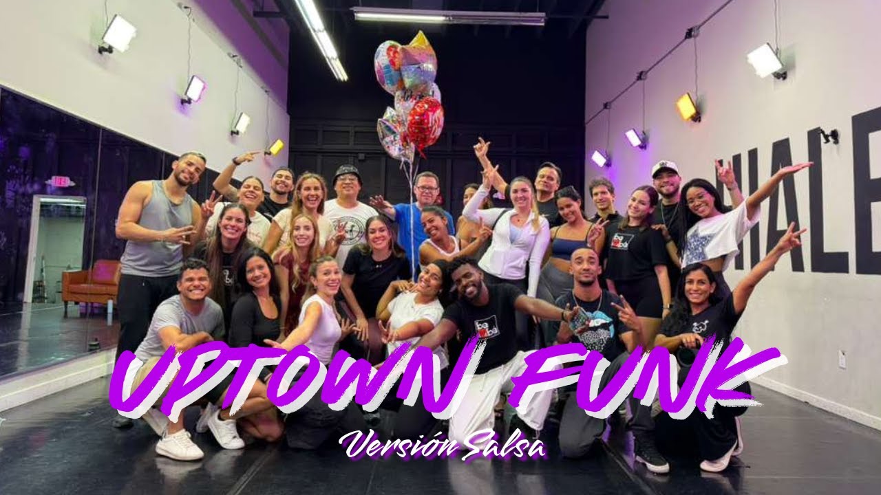 Uptown Funk - Tony Succar | Salsa version by Adriel & Malena