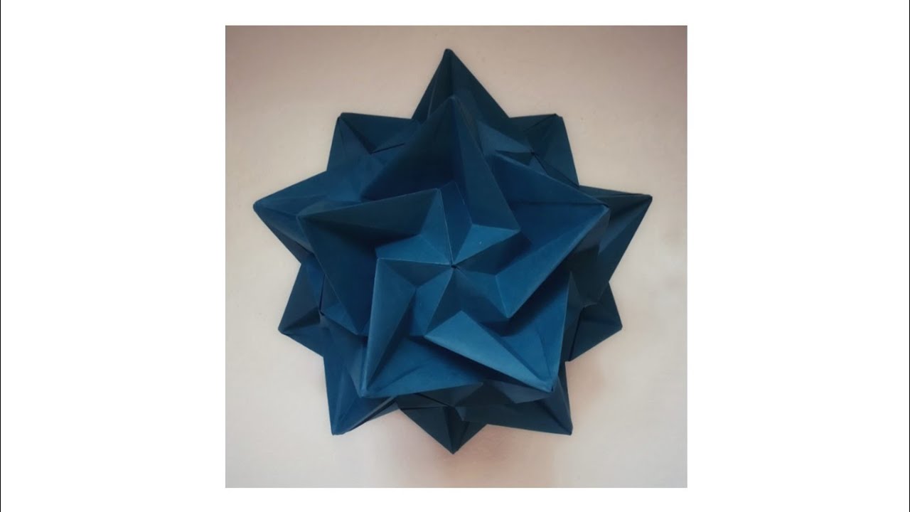 HOW TO MAKE ORIGAMI KUSUDAMA PARADIGMA - 050 14 MAY 2020