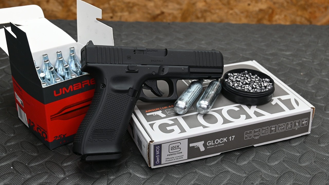 Полный обзор пневматического пистолета Umarex Glock 17 Gen5 на CO2.