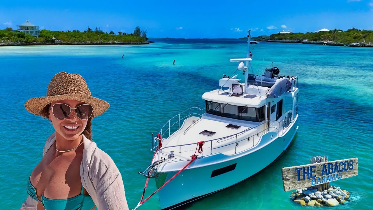 Sailing Our Liveaboard Yacht Between Bahama Islands! (The Abacos) | EP39