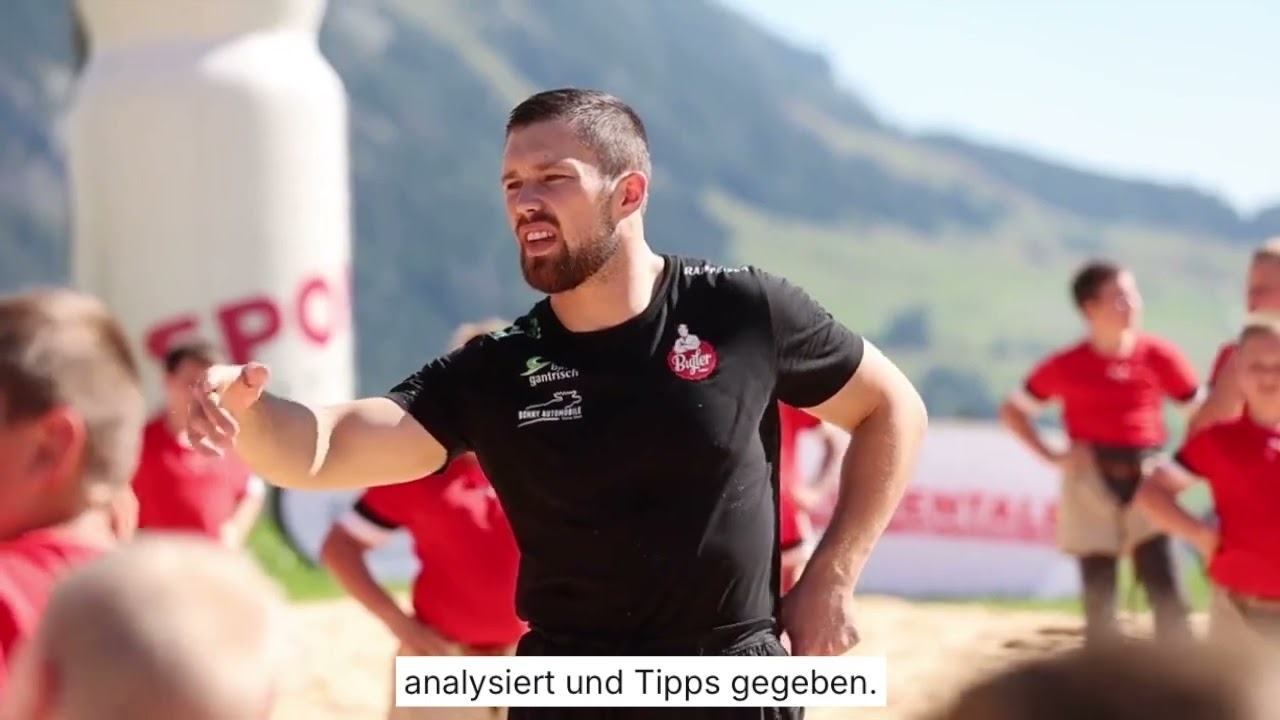 Schwingen: K&ouml;nigscamp 2022 mit Fabian Staudenmann und Michael Wiget