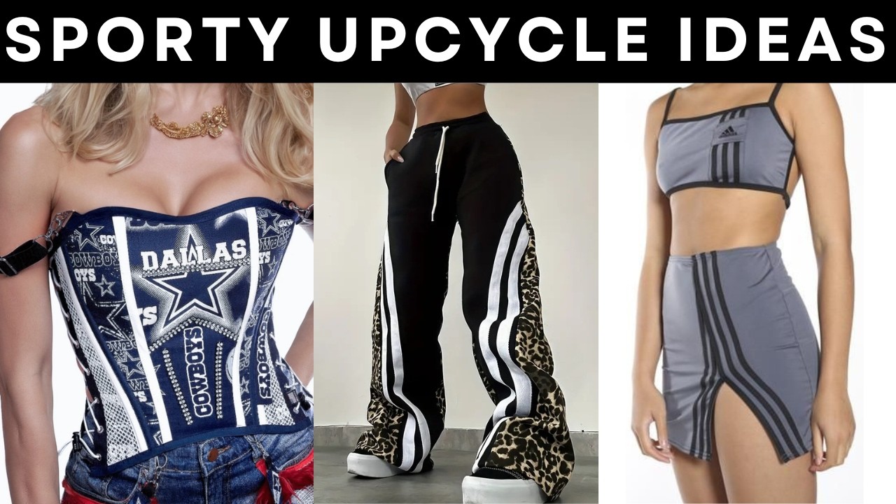 Sewing Upcycling Project Ideas || Turn Old Sportswear into New Clothes