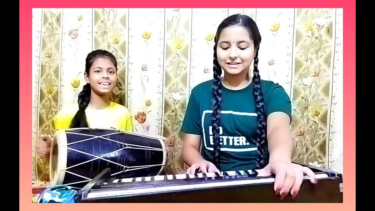 Navratri Special | Gulabi rang pyaara lage | Prakhya Srivastava and Shreya Srivastava #bhajan#bhakti