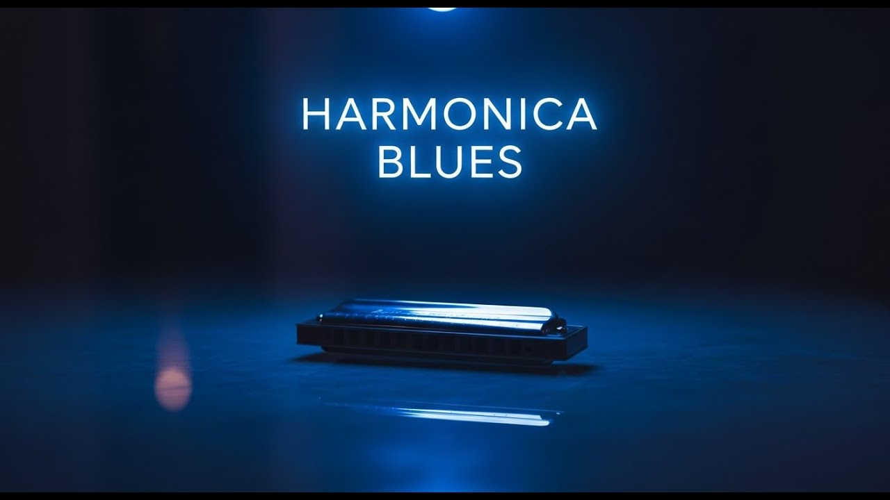 Acoustic Harmonica Blues – Rain Echoes on Empty Streets