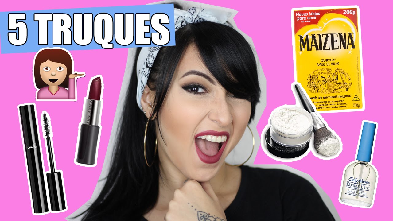 5 TRUQUES de beleza usando AMIDO DE MILHO (MAIZENA)