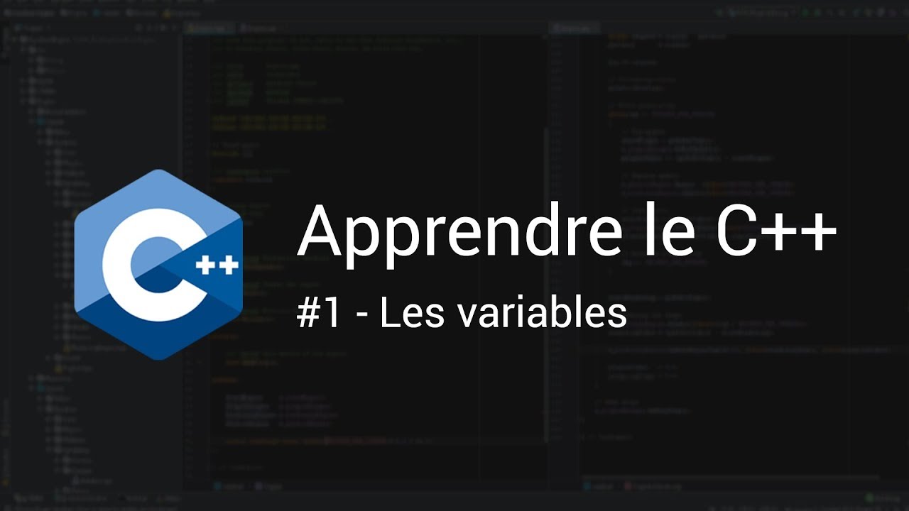 Tutoriel - Apprendre le C++ #1 - Les variables