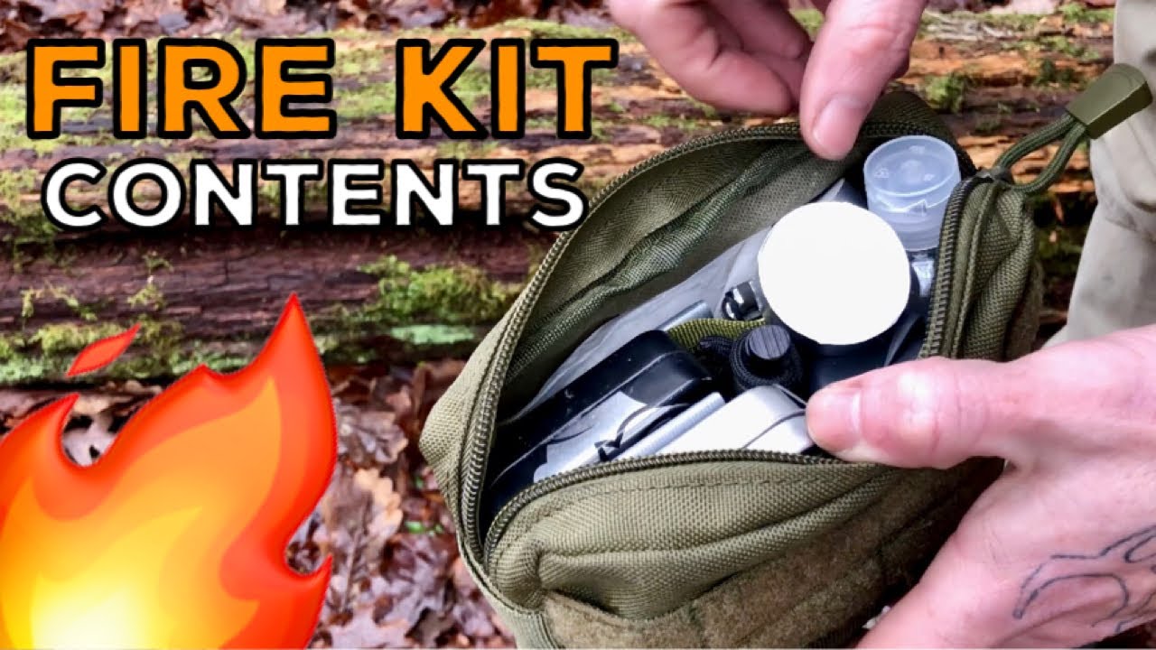 Fire Kit For Camping/ Bushcraft