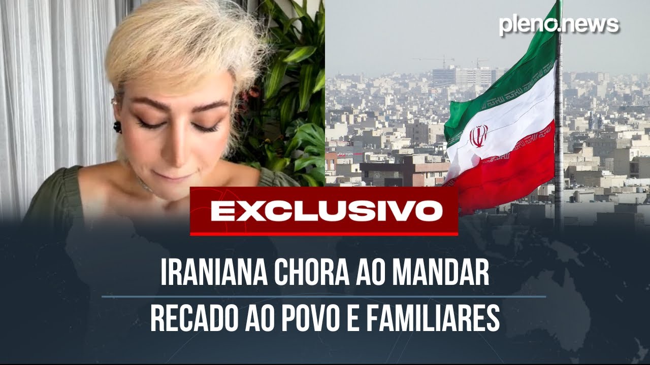 IRANIANA MAHSIMA NADIM CHORA AO MANDAR RECADO AO POVO E FAMILIARES | PLENO.NEWS