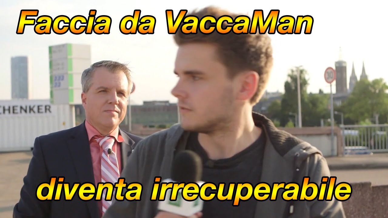 Faccia da VaccaMan supera i confini della realtà (PARODIA)