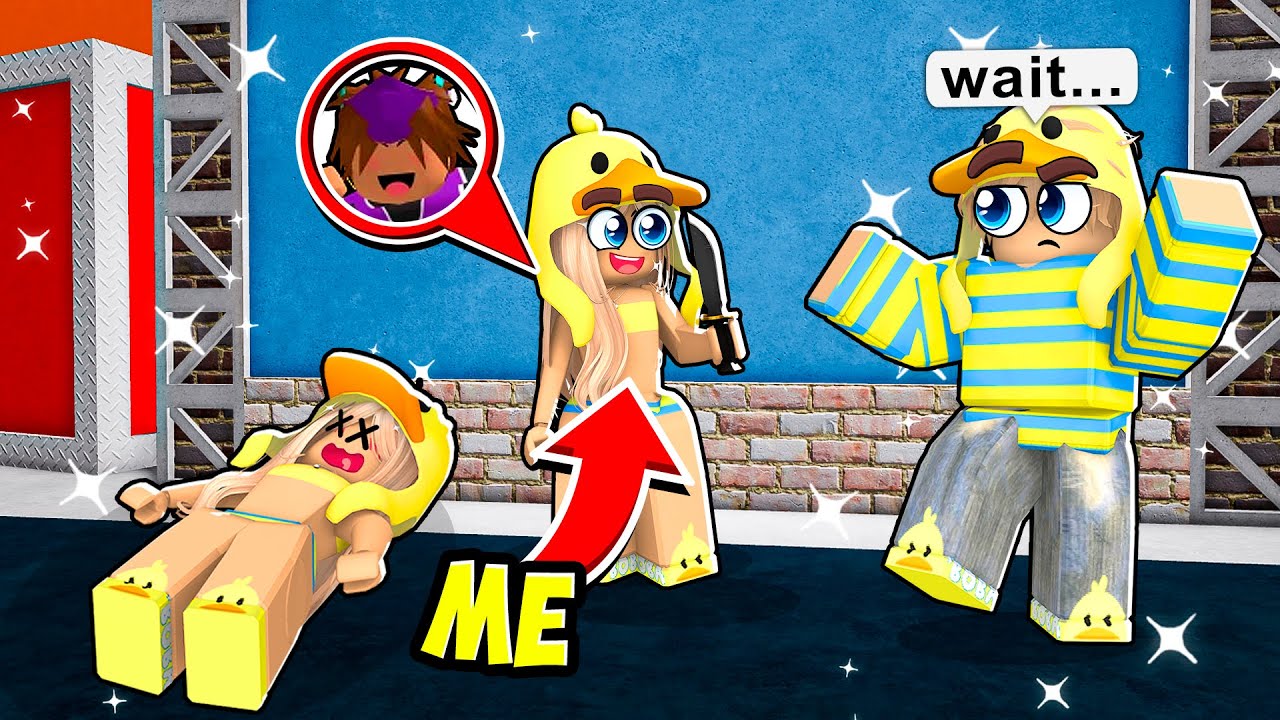BEATING TEAMERS AND COPYING THERE OUTFIT IN MM2.. (they got mad)
