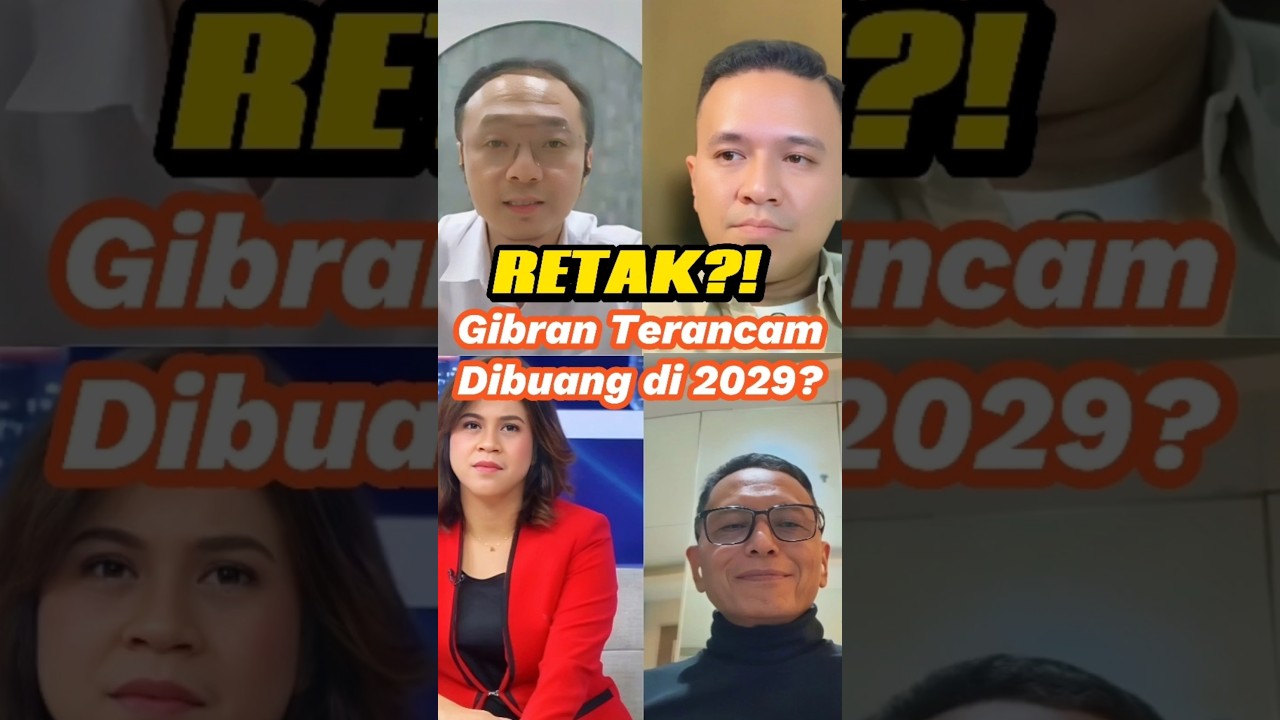 RETAK?! Gibran Terancam Dibuang di 2029? 😱 #shorts #prabowogibran #jokowi #politikindonesia