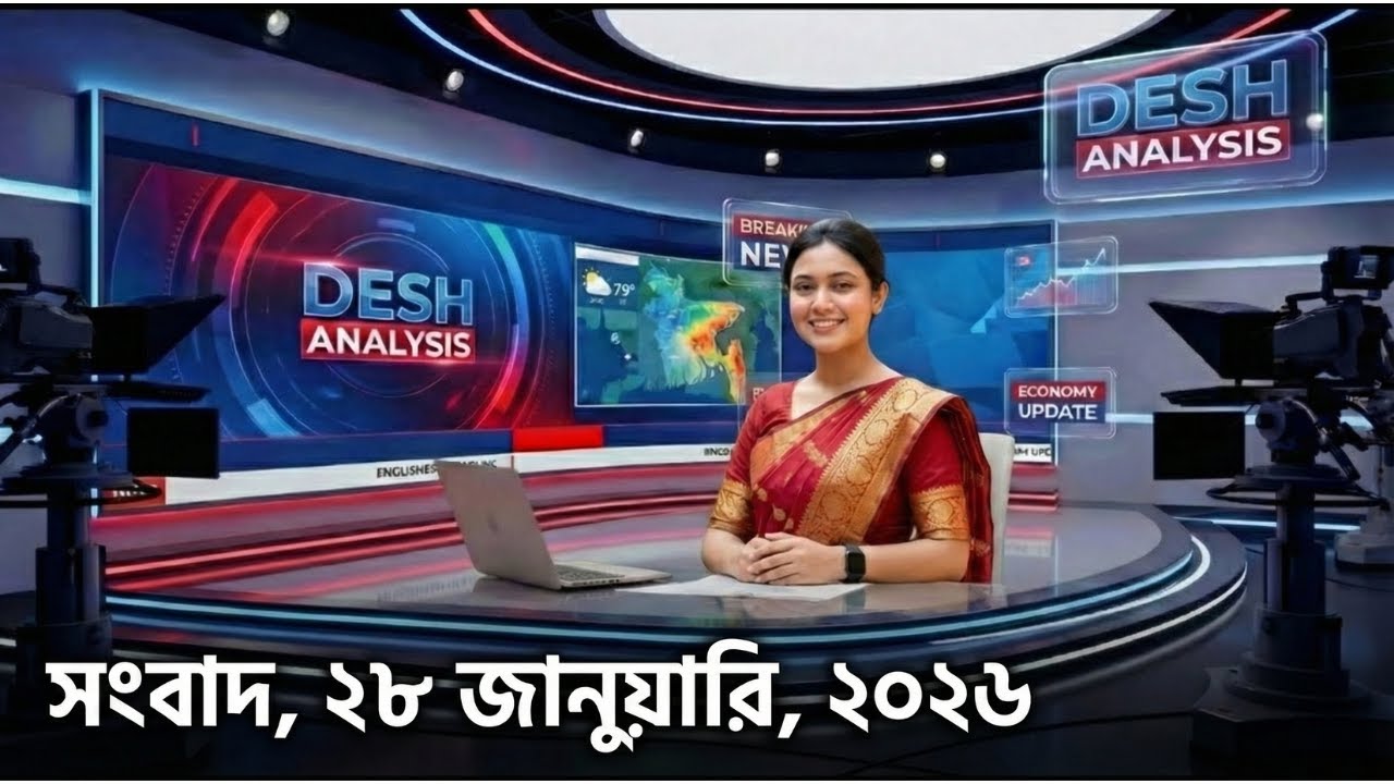 সংবাদ  ২৮ জানুয়ারি, ২০২৬ #DeshAnalysis #banglasongbad #banglakhobor #khobor #banglakhobor #bangla