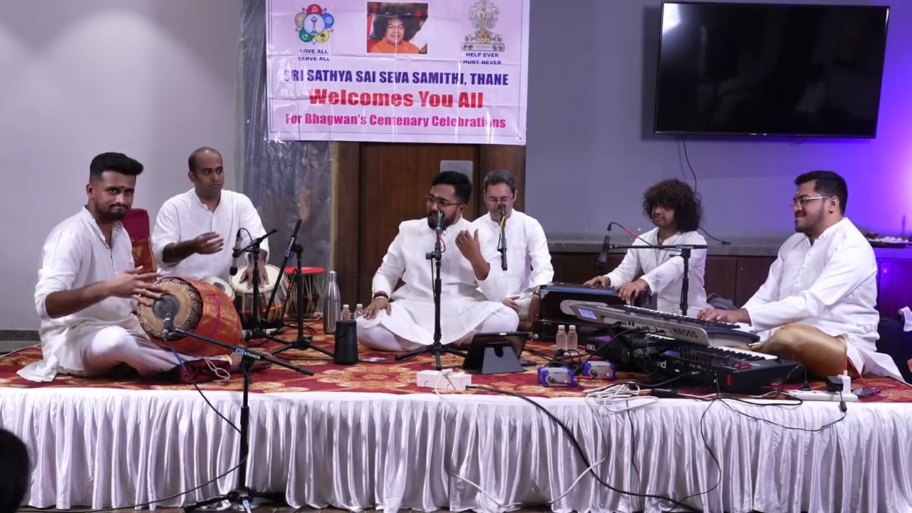 SSSSO Thane Centenary Celebrations-30/11/2025- Musical Program by Bro Sai Vignesh