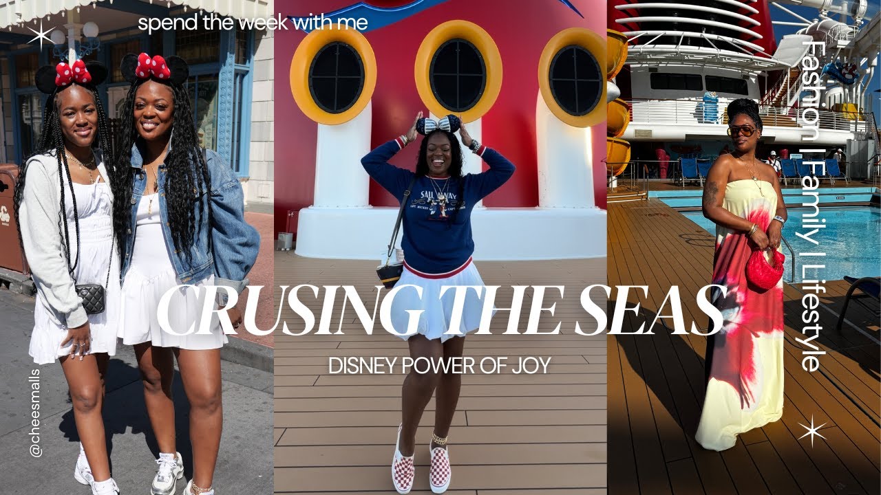 VLOG: Cruising the Seas with Disney | Black Creators | Disney Parks | Disney Cruise