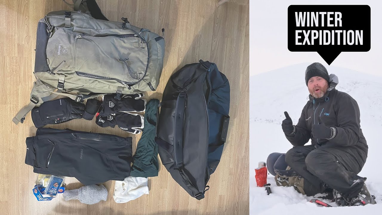 MY equipment for WINTER EXPEDITION // Wildlife photography