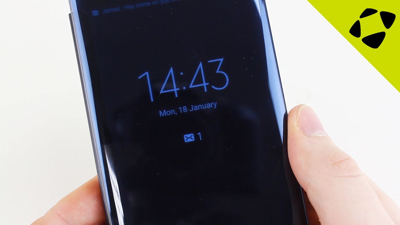 Official Samsung Galaxy S6 Edge Plus Clear View Cover Case Review - Hands On