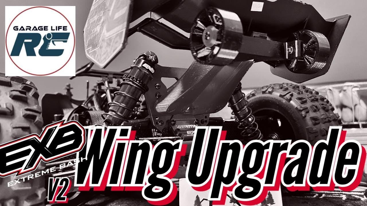Улучшение крепления Epic Arrma Kraton 6s EXB v2 Wing Mount