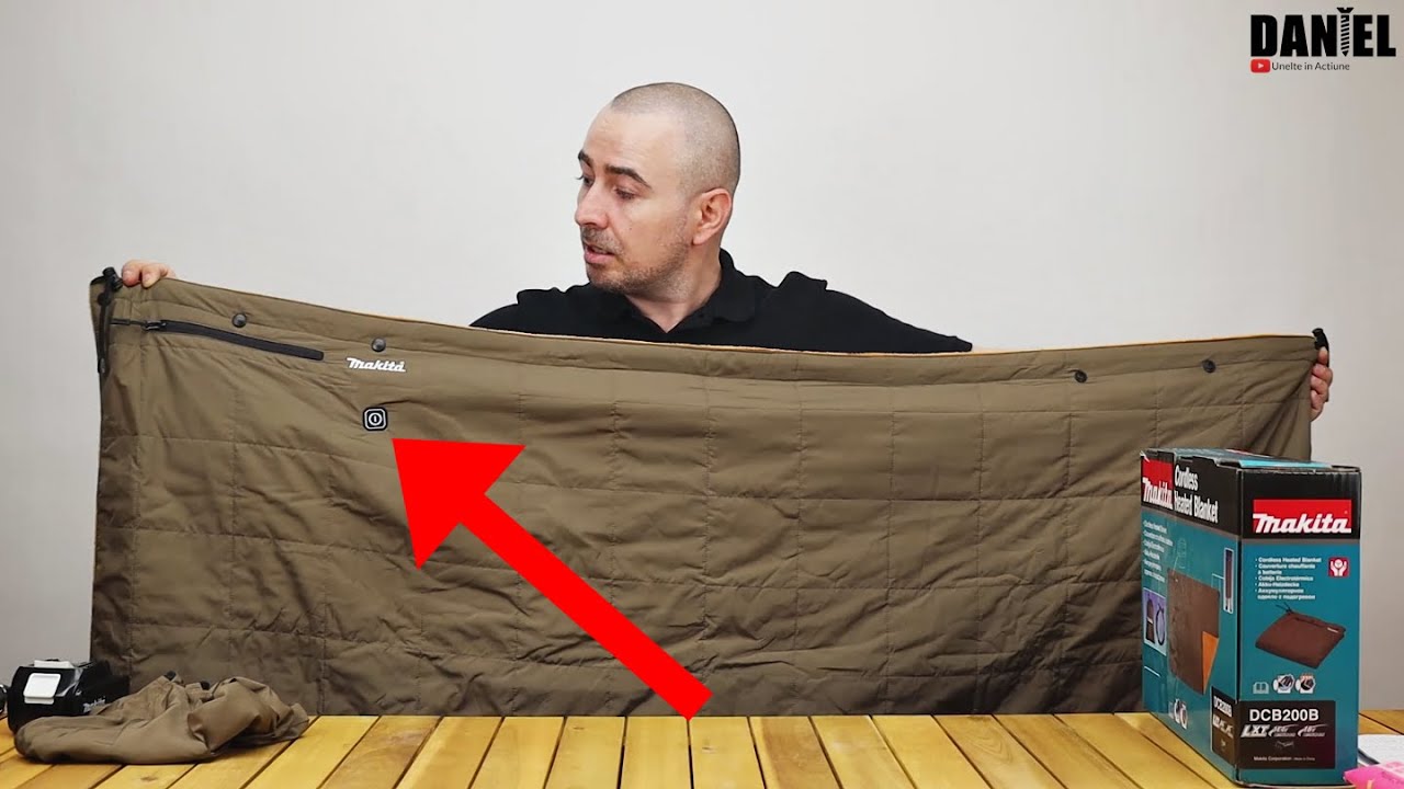 Ce mai gasesti pe la Makita? Patura cu incalzire pe acumulator Makita DCB200B