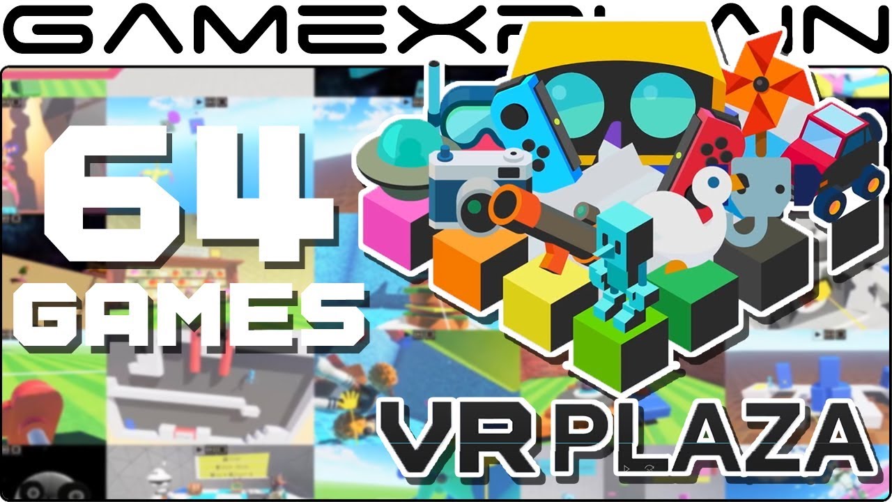 All 64 VR Plaza Games in Labo VR - Gameplay Compilation