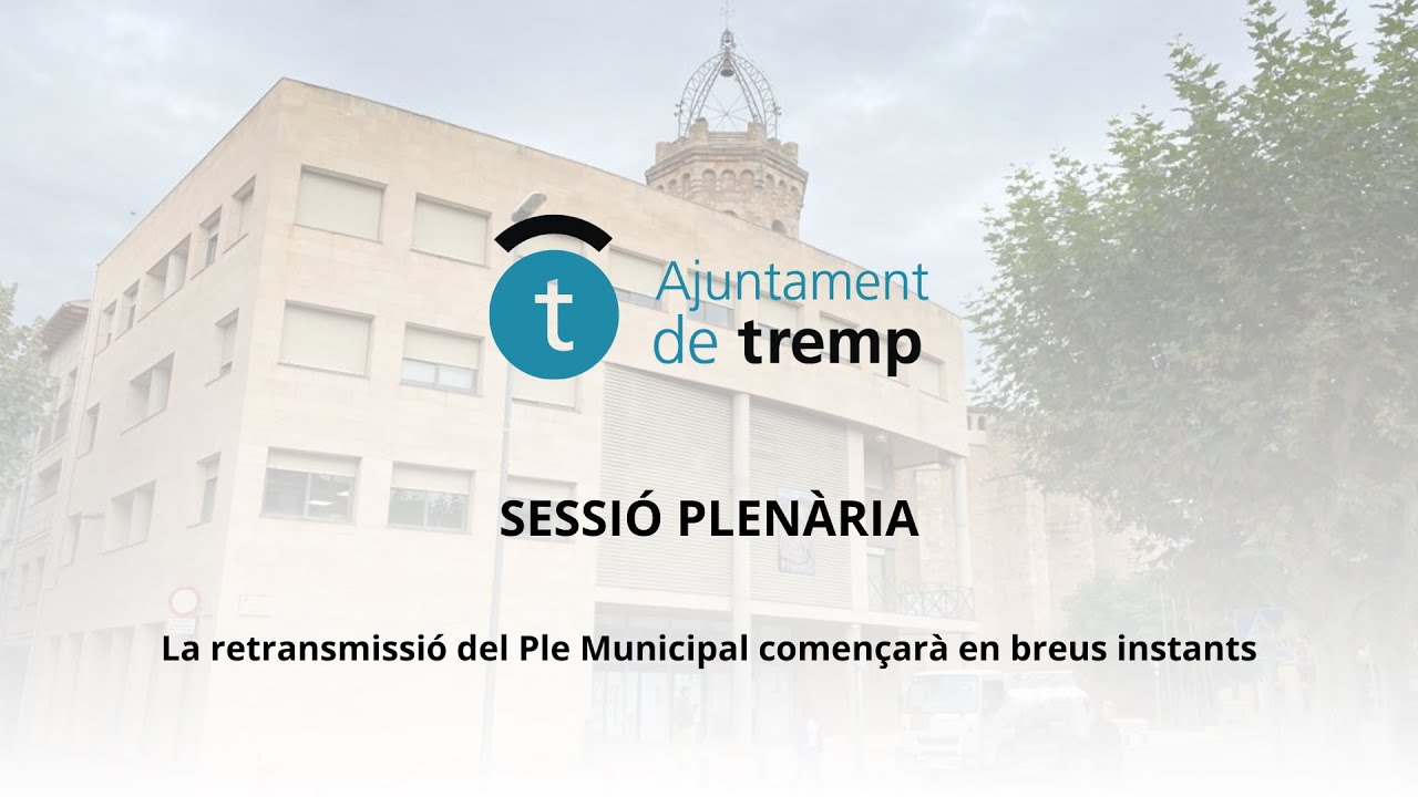 Sessió Plenària 7 de juliol de 2025