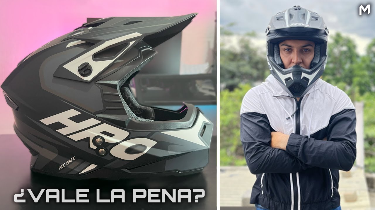 HRO / COMPRÉ EL CASCO PARA CROSS / ENDURO MAS BARATO DEL MERCADO 😱