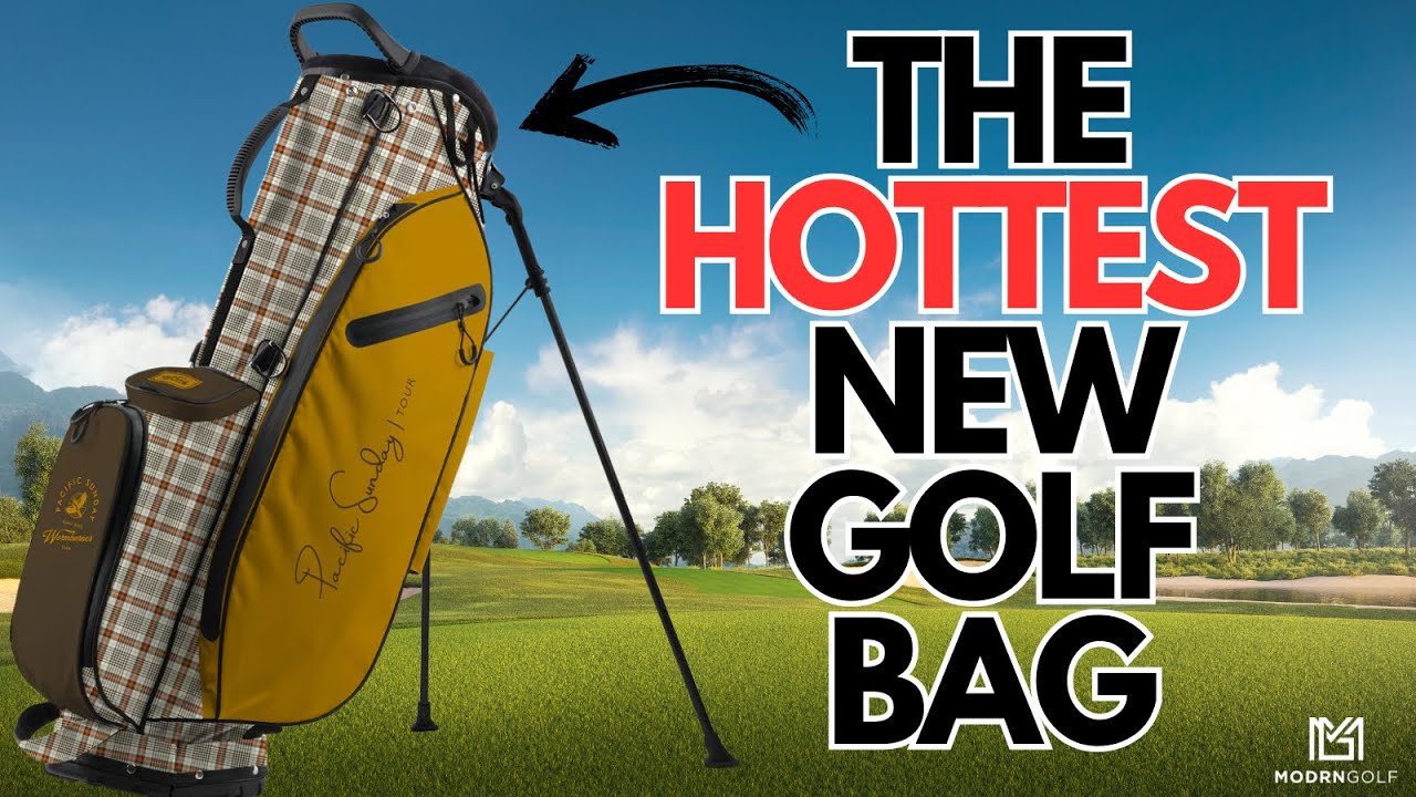 The HOTTEST GOLF BAG AND BRAND IN 2025 // 2025 STAND BAG REVIEW // PACIFIC SUNDAY GOLF BAG