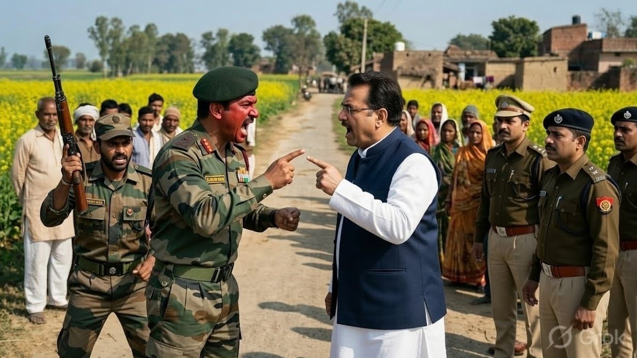 “जब विधायक झुका… और फौजी ने जीत लिया पूरा गाँव 😳🇮🇳 | दिल छू लेने वाली कहानी”
