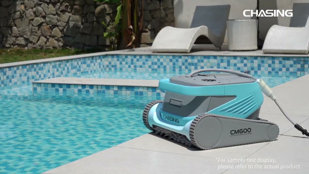 Chasing CM600 Pool Cleaner demo video