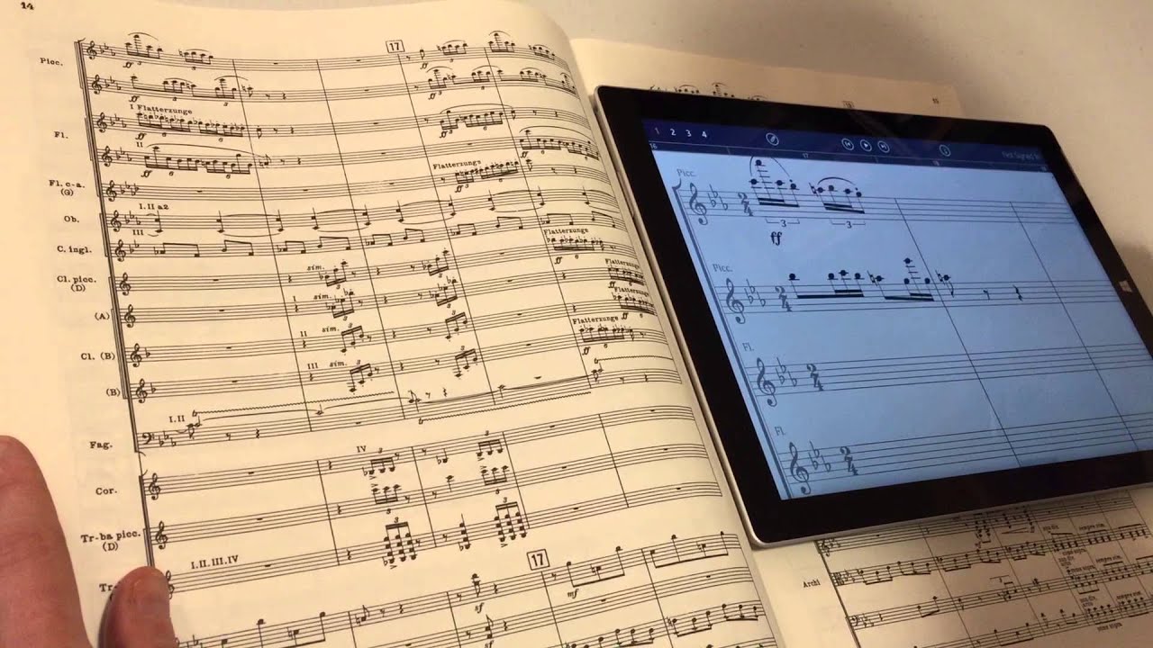 Writing music with StaffPad
